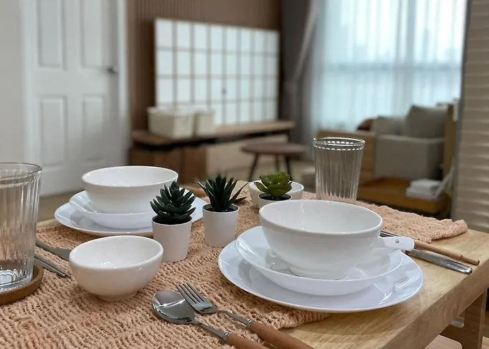 Aparthotel Spacious Apt For 4-7 #ekamai-thonglor 24hrs Cctv *